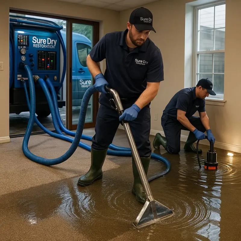 Water Extraction and Removal process in Coleman, TX